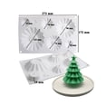 thumbnail image 5 of Mosey Dessert Mold Food Grade BPA Free Non-stick Heat-Resistant Christmas Tree Themed Mousse Chocolate Baking Mold, 5 of 7