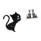 thumbnail image 1 of Reloj De Pared De Acrílico Moderno Con Diseño De Gato Y Elefante, Escultura Decorativa Para Sala De Estar, Escritorio, Estante, Hogar, Oficina, Arte Artesanal Coleccionable, 1 of 8