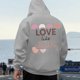 thumbnail image 1 of WILLBEST Sudaderas En Pareja Sudaderas con Capucha y Sudaderas para Hombre Sudadera con Capucha Informal Holgada con Estampado De Letras para Uso Diario Otoño Invierno Ropa De Calle Cómoda XXGrande, 1 of 3