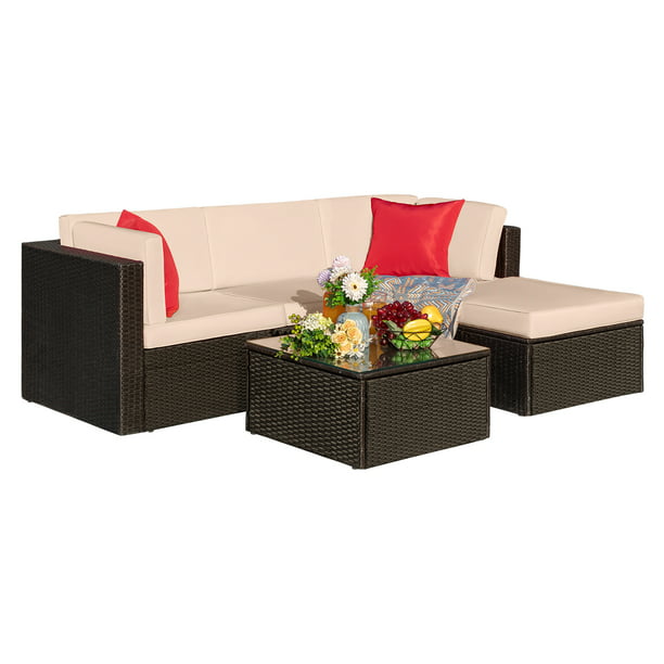 Vineego 5 Pieces Outdoor Patio, Best Outdoor Patio Furniture Sets