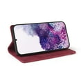 thumbnail image 5 of Wallet Cover for Samsung S20 Case, Credit Card Slot Stand Slim Premium PU Leather & Soft TPU Back Shockproof Flip Folio Book Magnetic Cover For Samsung Galaxy S20,Red, 5 of 14