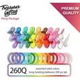 thumbnail image 2 of Assorted Twisting Balloons - Long Balloons and Pump - 100 Pack, 2 of 9