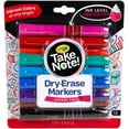 thumbnail image 1 of Rotuladores de borrado en seco Crayola Take Note con punta cincelada, 12 unidades, 1 of 29