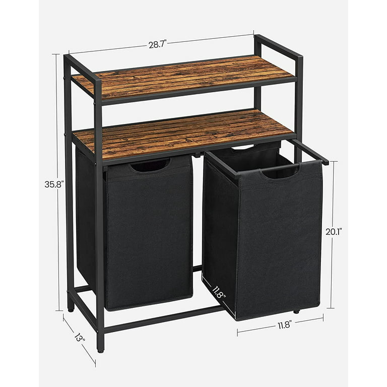 Possible Laundry room shelfCountry Shelf for Baskets Bath Or Entryway W  Hooks. $111.87, via .