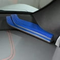 thumbnail image 2 of TNKI  Real Carbon Fiber Side Dashboard Panel Trim Sticker Compatible with Chevrolet Corvette C8 Stingray 2020-2023, Console Side Dash Board Panel Decoration Strip Sticker Accessories, 2 of 13