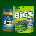 thumbnail image 2 of BiGS VLASIC  Dill Pickle Flavour Sunflower Seeds - High in Fibre - No Artificial Colours or Flavours, 2 of 9