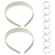 thumbnail image 2 of 10 Uds. Diadema artesanal de plástico Diy ancha sin dientes diadema lisa bandas para el cabello hechas a mano diadema de Color sólido para niñas y mujeres, 2 of 8