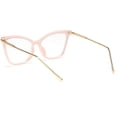 thumbnail image 4 of FEISEDY Oversized Cat Eye Glasses Frame Blue Light Blocking Eyewear for Women B2589, 4 of 7