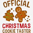 thumbnail image 3 of CafePress - Official Christmas Cookie Taster Baseball Jersey - Cotton Baseball Jersey, 3/4 Raglan Sleeve Shirt, 3 of 4