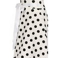 thumbnail image 5 of Women's Vintage Casual A-Line Printed High Waist Bow Tie Belted Knee-Length Midi Skirt, 5 of 6