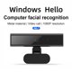thumbnail image 5 of Cámara Web Computadora Kuymtek Reconocimiento Facial HD 1080P 2MP para Windows 10/11, 5 of 9