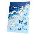 thumbnail image 2 of DIY Ocean Wave Pearl Diamond Painting Art Kit with Frame, Beach Pearl Beads Art Craft for Adults Beginner, Gemstone Diamond Dots Beads for Home Wall Decor, 2 of 7