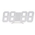 thumbnail image 1 of MasteelfCA Digital LED Clock Wall Mount Table Modern Clock for Living Room Bedroom Office (White LED Display), 1 of 7