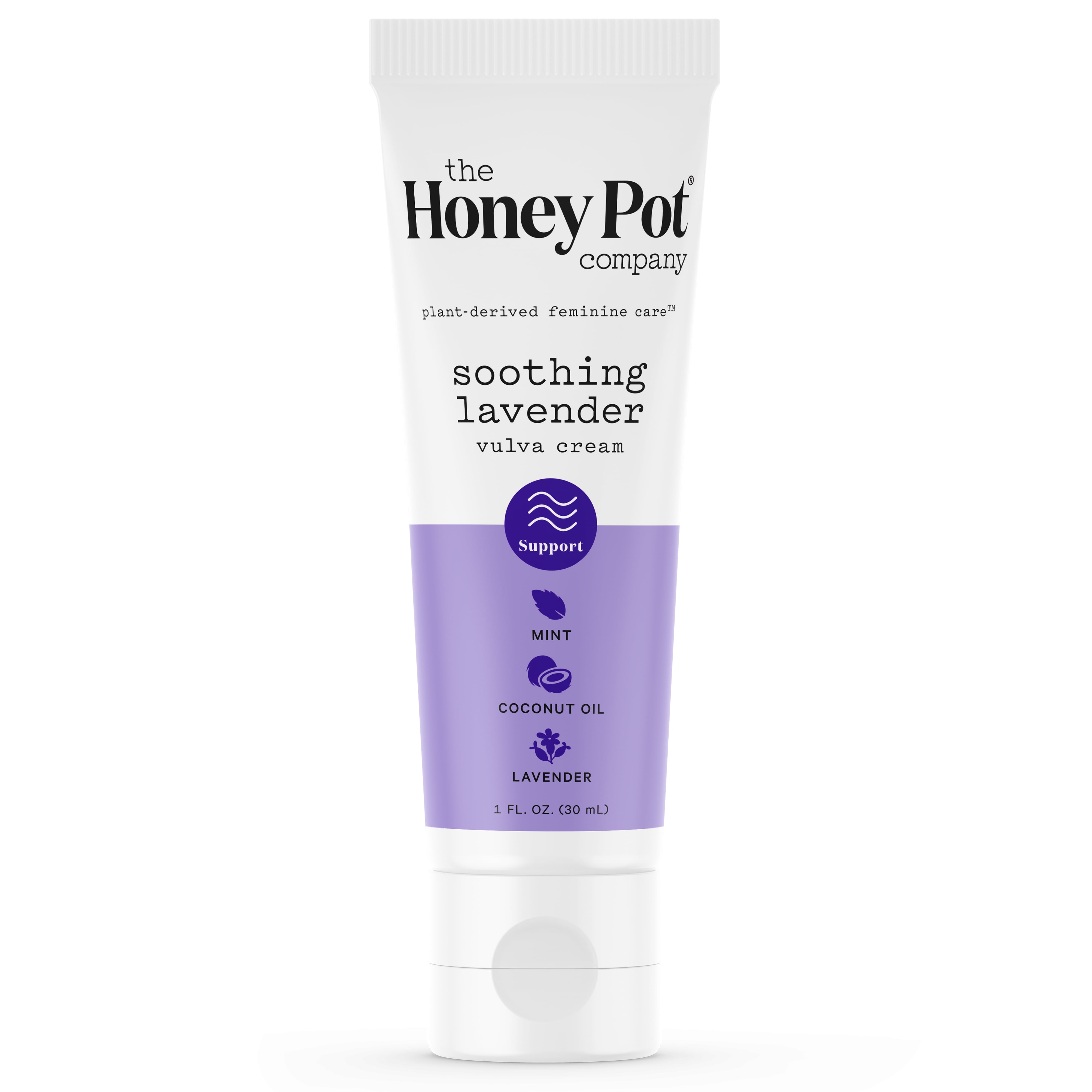 The Honey Pot Company, Soothing Lavender Vulva Cream, 1 fl. oz.