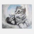thumbnail image 3 of Pintura a Óleo de Pintura Gato de Elegante para Sala de Comedor de 1 Macarena Pintura por kits de los números, 3 of 8