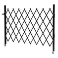 thumbnail image 6 of Miumaeov Single Folding Security Gate, 48" H x 66" W Folding Door Gate, Iron Accordion Security Gate, Flexible Expanding Security Gate, Rolling Barricade Gate, Scissor Gate or Door with Padlock, 6 of 14