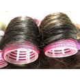 thumbnail image 2 of Rulos para el cabello grandes de 48 mm, autoagarre, rizadores de peluquería para salón, grandes, (rojo rosa), paquete de 12/24, 2 of 5