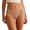Orange, variant on Women's Underwear Tummy Control High Cut High Waisted Hipster Briefs Full Coverage Breathable Soft Stretch Bikini Briefs Grey L
