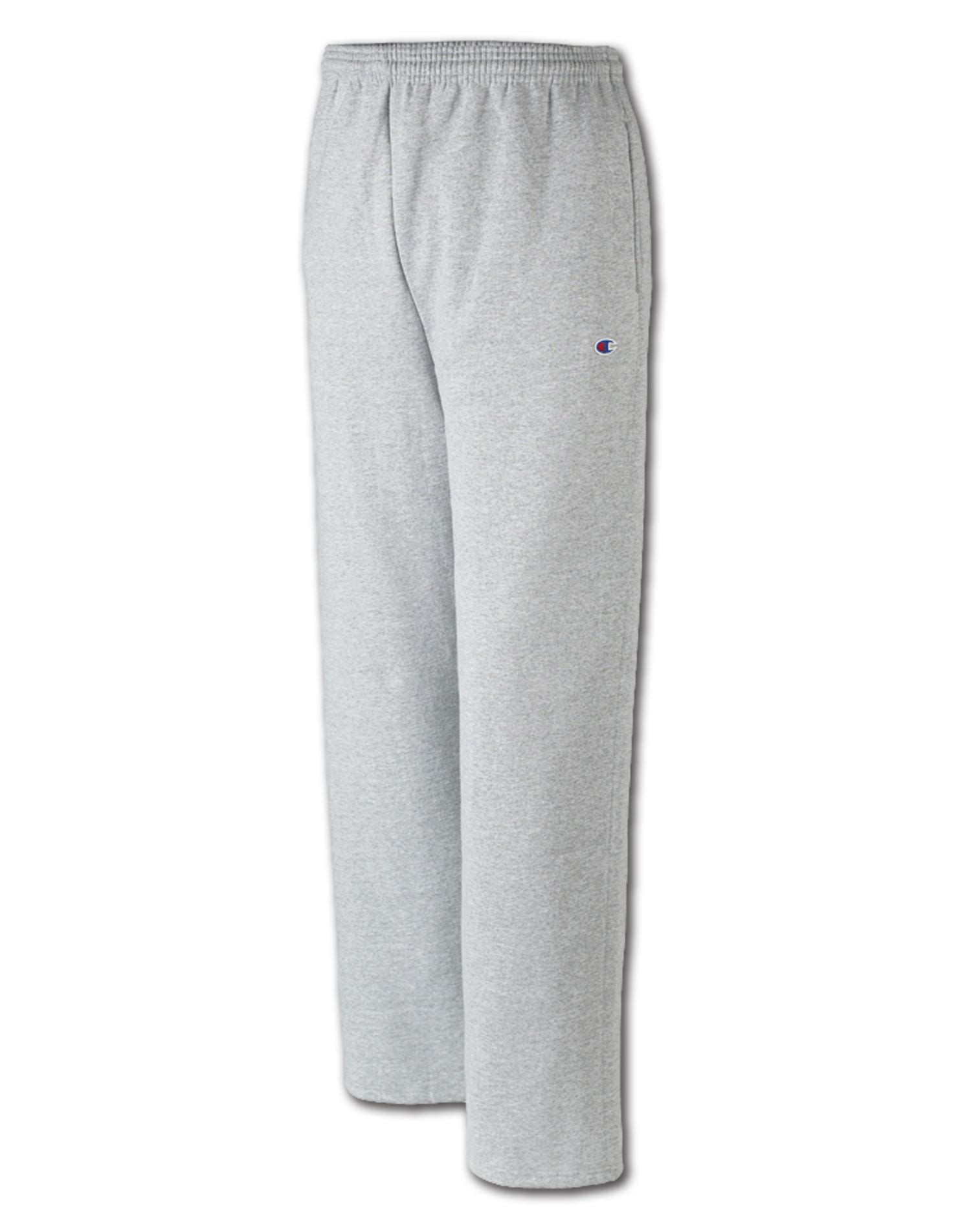 Champion Men's 9 oz Double Dry Eco® Open-Bottom Fleece Pant with Pockets - P800
