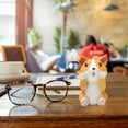thumbnail image 1 of CHUANK Cute Eyeglass Holder Display Stand Fun Puppy Dog Glasses Holder Stand Eyeglass Retainers Sunglasses Display Rack Design Decoration, 1 of 3