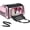 Pink, variant on Large Cat Carrier for 2 Cats - Extra Large Soft Pet Carrier for Small Dogs - Collapsible Travel Bag with Safety Belt & Shoulder Strap - 23"x13"x13"