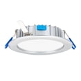 thumbnail image 1 of Estevez luminario LED empotrable SLIM DIM CCT, 7 Watts, 3 temperaturas, regulable, plata, 1 of 7