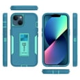 thumbnail image 5 of CoverON For Apple iPhone 13 Phone Case, Military Grade Heavy Duty Full Body Kickstand Cover - Turquoise, 5 of 9