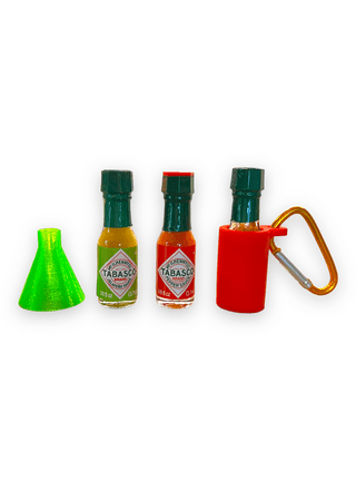 Fifty Shades Of Heat Hot Sauce With Handcuffs Key Chain - 5 Ounce Bottle 