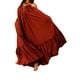 thumbnail image 2 of SAYOO Vestido largo sin mangas para mujer, correa de espagueti, color sólido, con lazo, sin espalda, bolsillos laterales, ajuste holgado, vestido de vacaciones SAYOO  Moda, 2 of 4