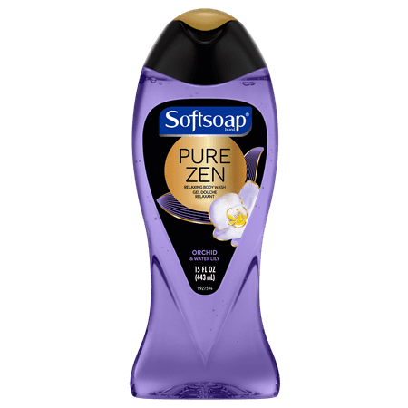Softsoap Body Wash, Pure Zen, Orchid & Water Lily - 15 fluid ounce