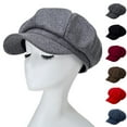 thumbnail image 3 of Dress Choice Women Beret Newsboy Hat French Wool Cap Classic Autumn Spring Winter Hats for Daily Wear, 3 of 8