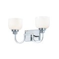 thumbnail image 1 of 17 in. Swale 2 Light Polished Chrome Bath Vanity Wall Light, 1 of 1