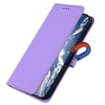 thumbnail image 3 of Allytechgroup for iPhone 16 PU Premium Leather Wallet Case with Credit Card Slot,Flip Kickstand Ultra-Slim Cover with Wrist Strap Shockproof Full Body Cover for iPhone 16 Women Girls, Lightpurple, 3 of 6