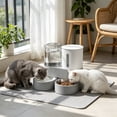 thumbnail image 5 of Automatic Cat Food Dispenser, Plastic Dual Bowl, 2 in 1 Pet Feeder with Water, for Busy Owners and Short Trips, 5 of 6