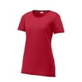 thumbnail image 3 of Sport-Tek Women's PosiCharge Ecompetitor Cotton Touch Scoop Neck Tee. LST450, 3 of 4