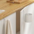 thumbnail image 4 of Toilet Paper Holder under $5! Yrmaups Toilet Tissue Holders Wall Mounted, Bathroom Toilet Cabinet Door Non Perforated Wrought Iron, Over The Door Towel Holder, No Drill Paper Towel Holder, 4 of 6