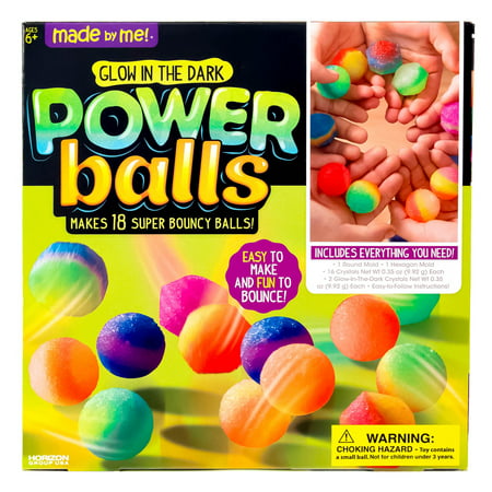 Made by Me Glow in the Dark Power Balls Kit, 1