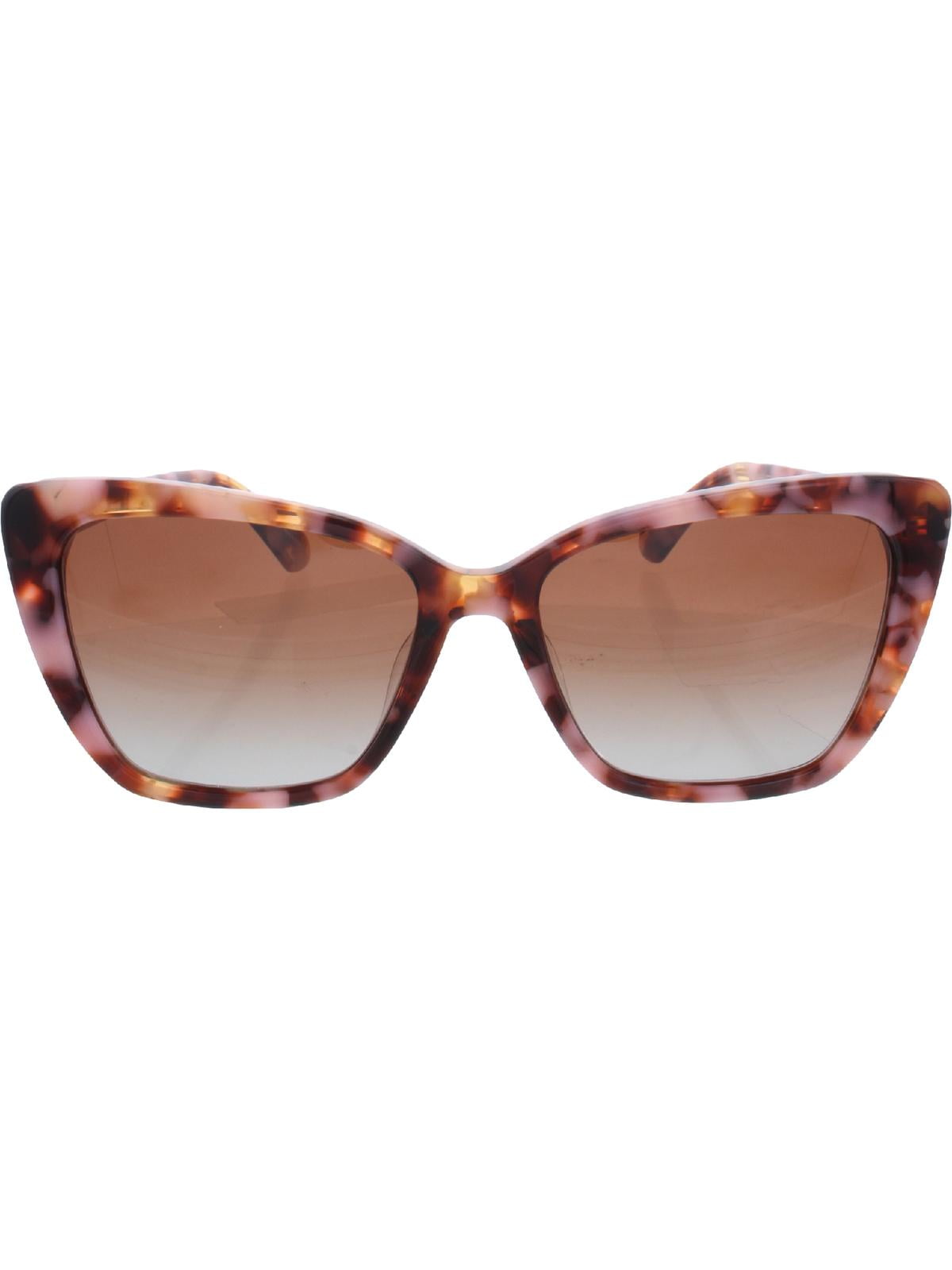 Kate Spade Womens Lucca Animal Print UV Protection Cat Eye Sunglasses