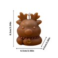 thumbnail image 3 of XWSHYW Decoraciones Navideñas Vela de Aromaterapia con Forma de Ciervo Navideño, Regalo para Decoración Del Hogar, Juego de Accesorios de Tiro, 3 of 6
