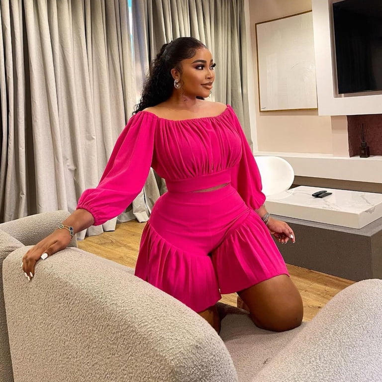 Women's Off Shoulder Ruched Puff Dress, Fluffy Mini Party Dress, Elegant Outfit