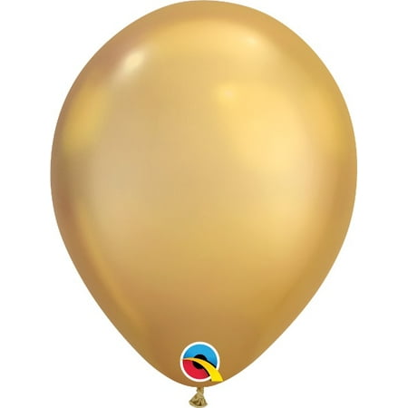 qualatex balloons latex chrome ct gold