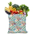 thumbnail image 1 of Vintage Striped Canvas Bag – Retro Style Reusable Tote for Women, 1 of 6