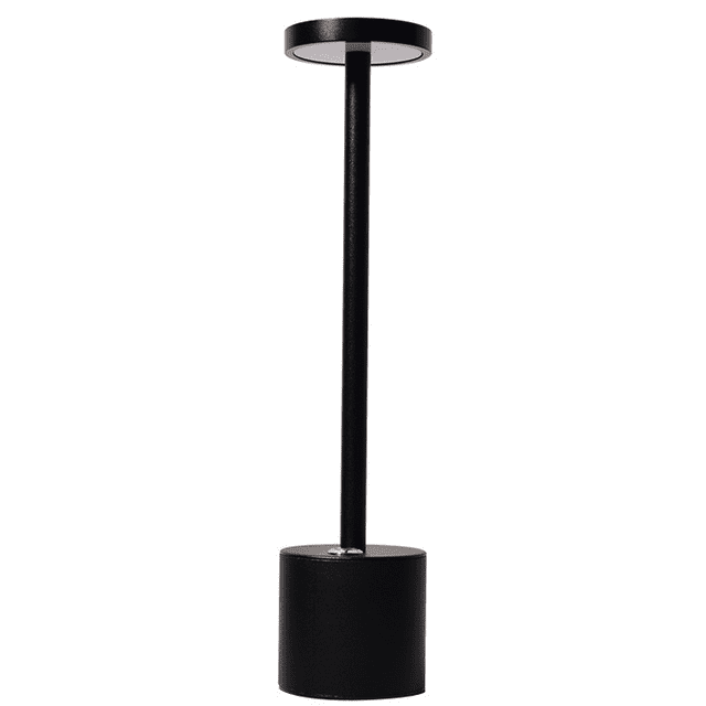 Amdohai Cordless Table Lamp 13.4 Inch, LED Touch Lamp Rechargeable Desk Lamp with Stepless Dimming, Charging Completed Tip Light and 3 Colors, Portable Night Light for Indoor Outdoor