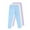 Purple, variant on Thetops 3 Pack Big Girls' Leggings 11-12T Light Blue - 100% Cotton, Soft Breathable Elastic Waist, Ideal for School/Home Play & Active Days