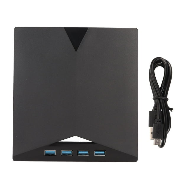 External CD DVD Drive Type C USB3.0 7 in 1 DVD Player Portable CD DVD Burner External Optical Drive for Laptop Desktop PC