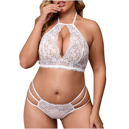 

Women s Exotic Lingerie Sets Ladies Cute Girl Solid Erotic Lingerie Lace Perspective Hollow-out One-piece Slit Appeal Suit Sexy Lace Lingerie Set Lace Lingerie Women