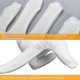 thumbnail image 1 of Guantes de algodón, 30 piezas de guantes de algodón blanco para eccema, lavables y resistentes al encogimiento, 1 of 3