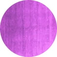 thumbnail image 1 of Ahgly Company Indoor Round Oriental Pink Industrial Area Rugs, 3' Round, 1 of 4