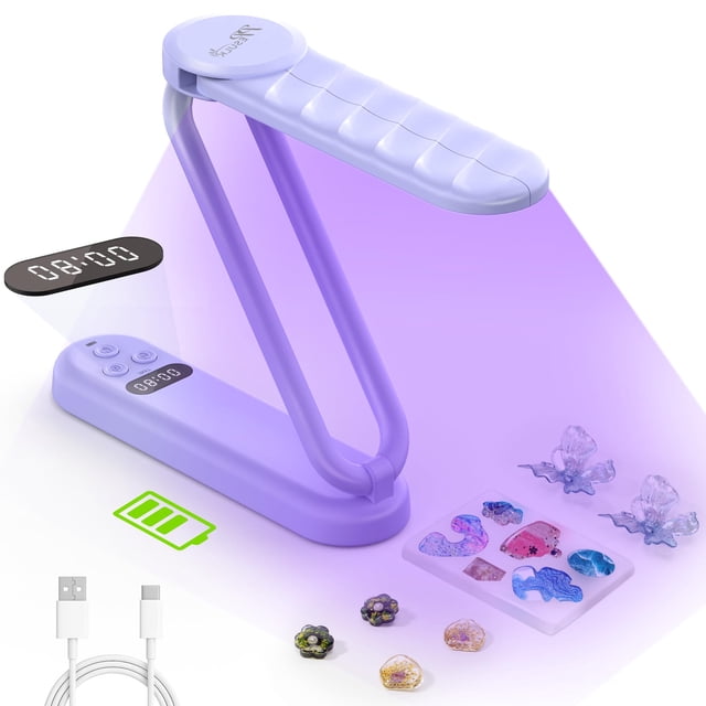 Luz UV Inalámbrica PPESULK 3000mAh Recargable con 34 LEDs
