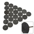 thumbnail image 3 of Bgsha 25pcs 32mm Resin Cutting Wheel Cut-off Discs +1pc Mandrel for Rotary Tool, 3 of 10